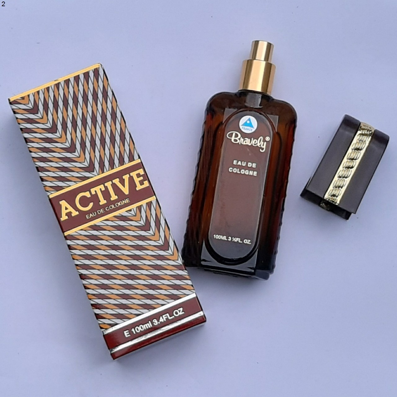 Active Bravely Men's Perfume Brown For Men 100ml