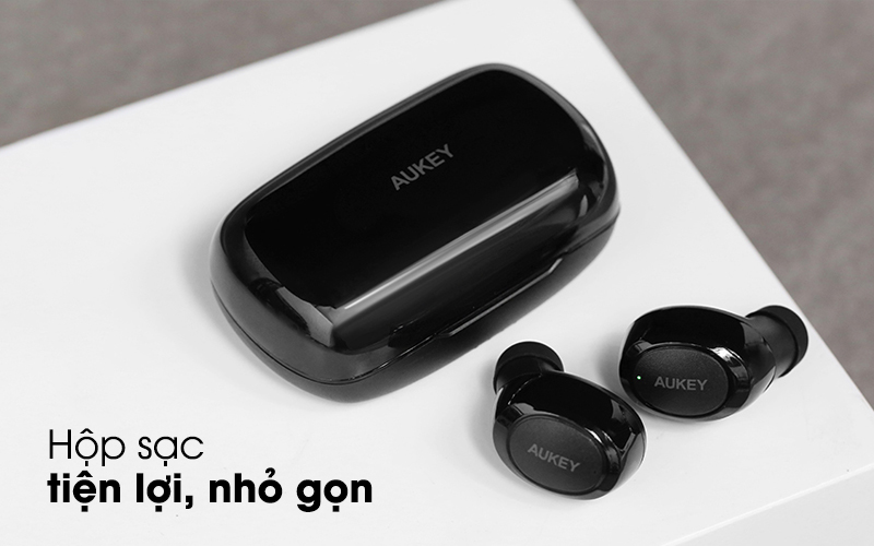 Tai nghe Bluetooth True Wireless Aukey EP-T16S Đen FullBox