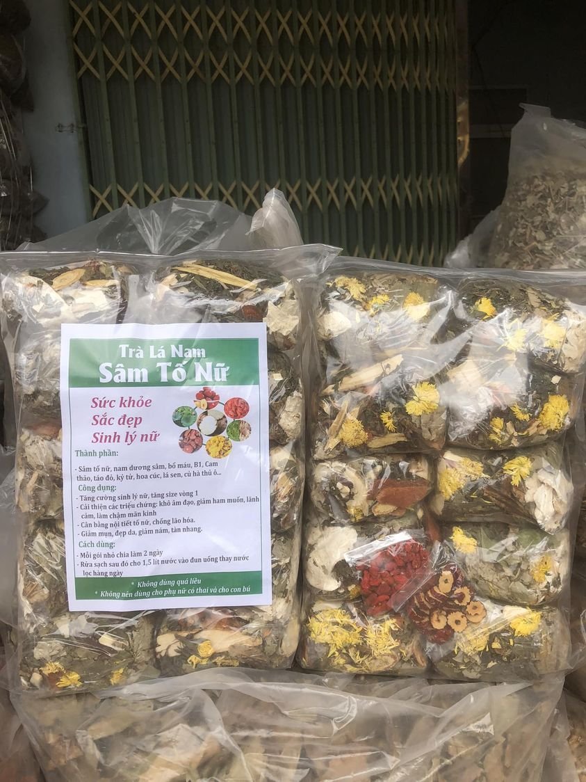 Trà lá nam sâm tố nữ
