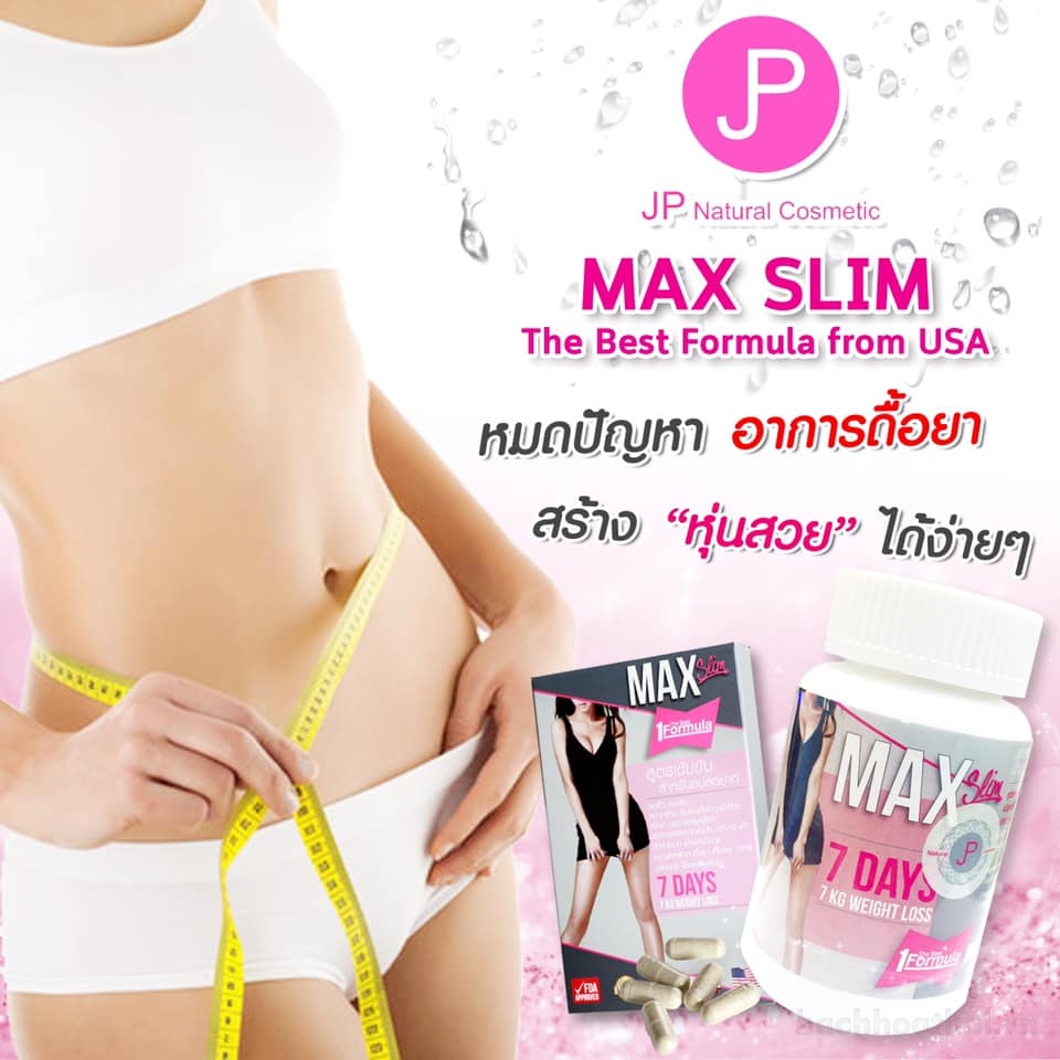 Viên uống giảm cân Max 7 Days Thái Lan