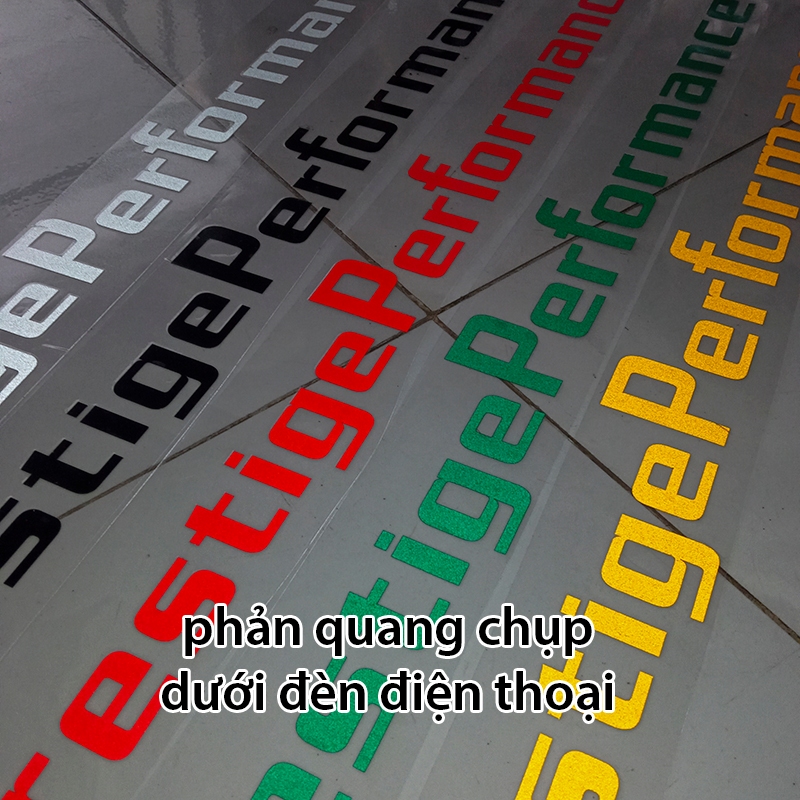 Tem Phản Quang Dán Kính ô tô Prestige Performance 55 x 5cm