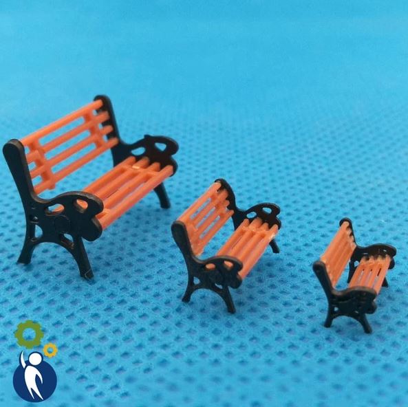Mô hình Ghế Công Viên Số 3, mini trang trí