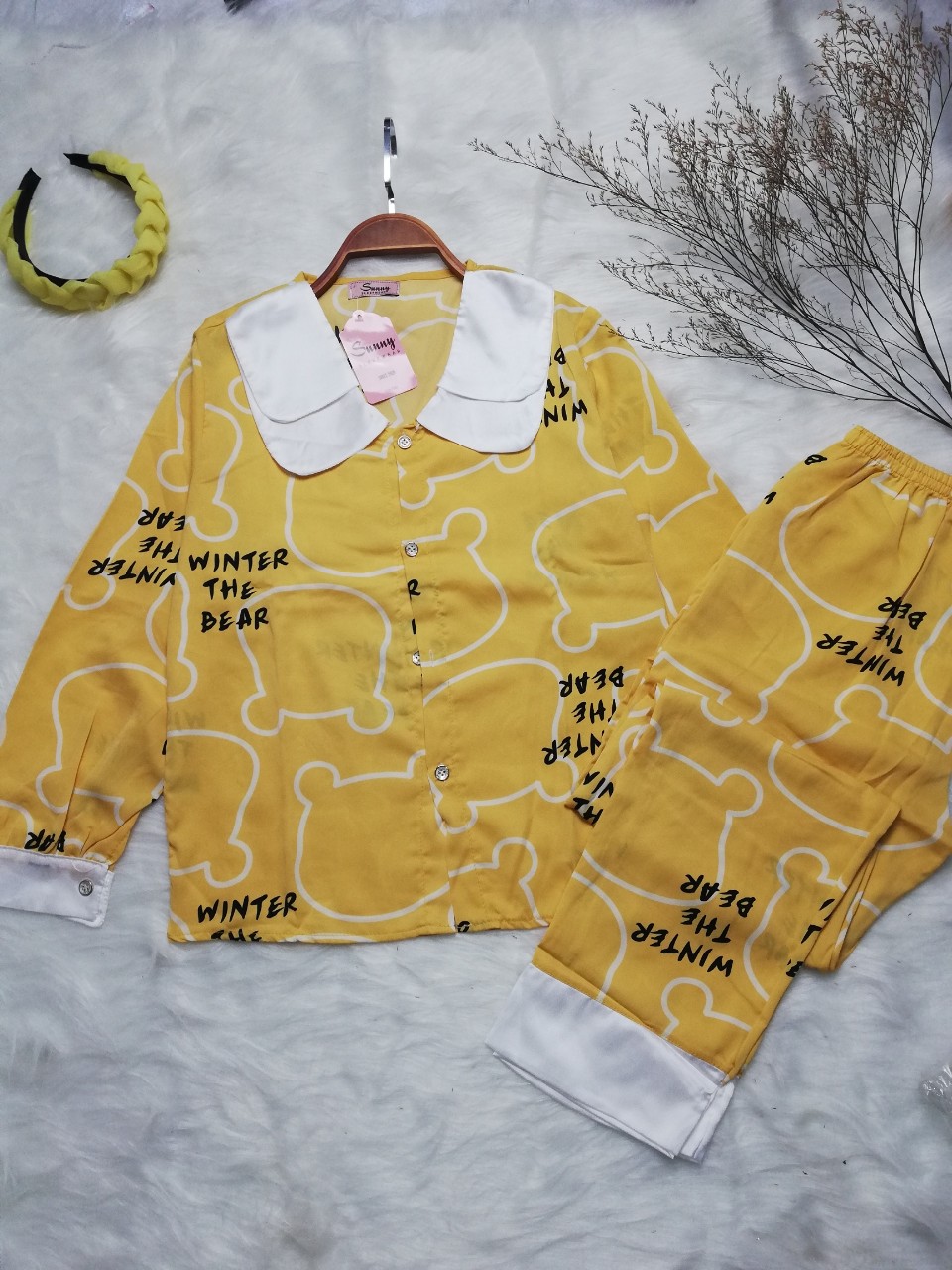 Bộ pijama mango tay dài (40-60kg)