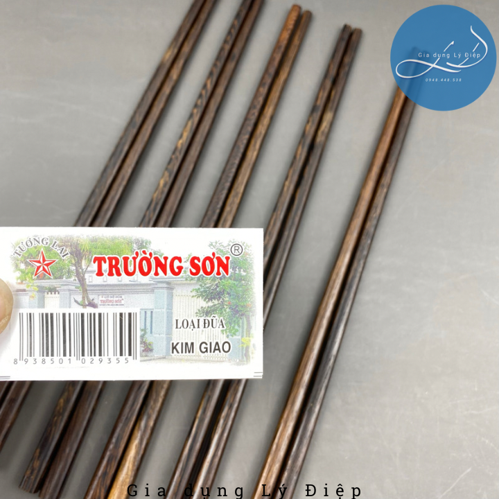 10 đôi đũa gỗ Trường Sơn Kim Giao cao cấp- Đũa gỗ tự nhiên an toàn cho sức khoẻ