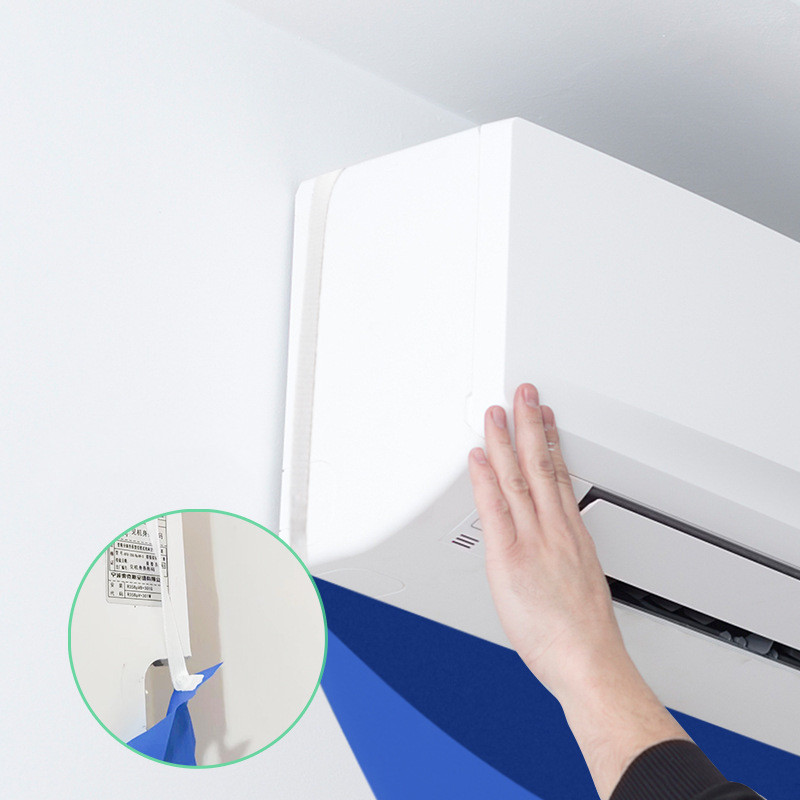 Large Air Conditioner Cleaning Cover With Water Waterproof Wall Mounted ...