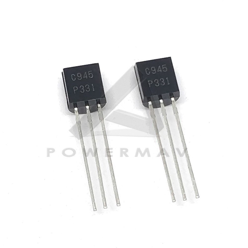 2pcs c945 transistor NPN transistor TO-93 150mA 0.15A 0.3V drive LEDs