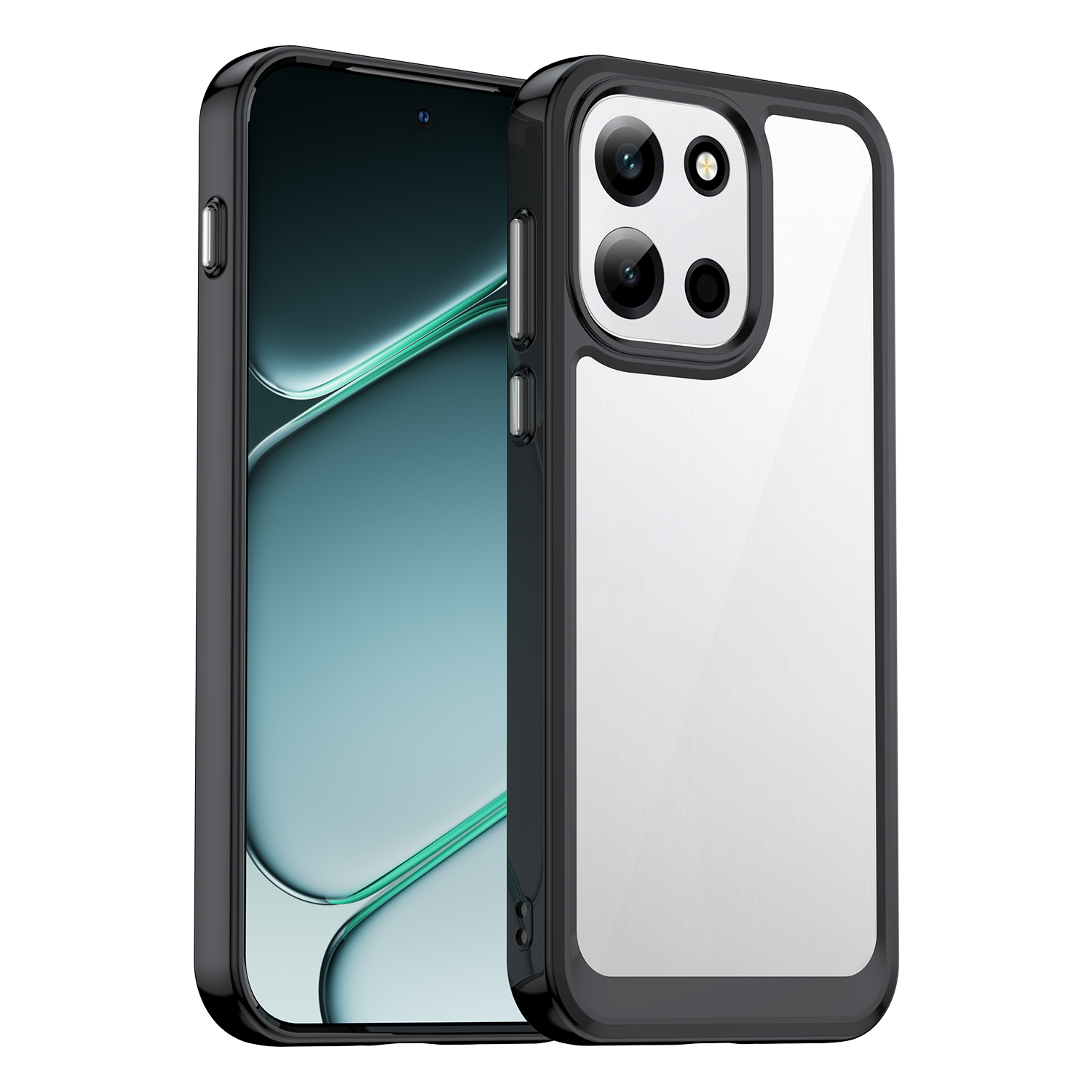 OnePlus Nord 6/Turbo 6/Turbo 6V Case, Clear Designed Shockproof Phone Case, Bumper Hybrid Transparent Cover for OnePlus Nord 6/Turbo 6/Turbo 6V.