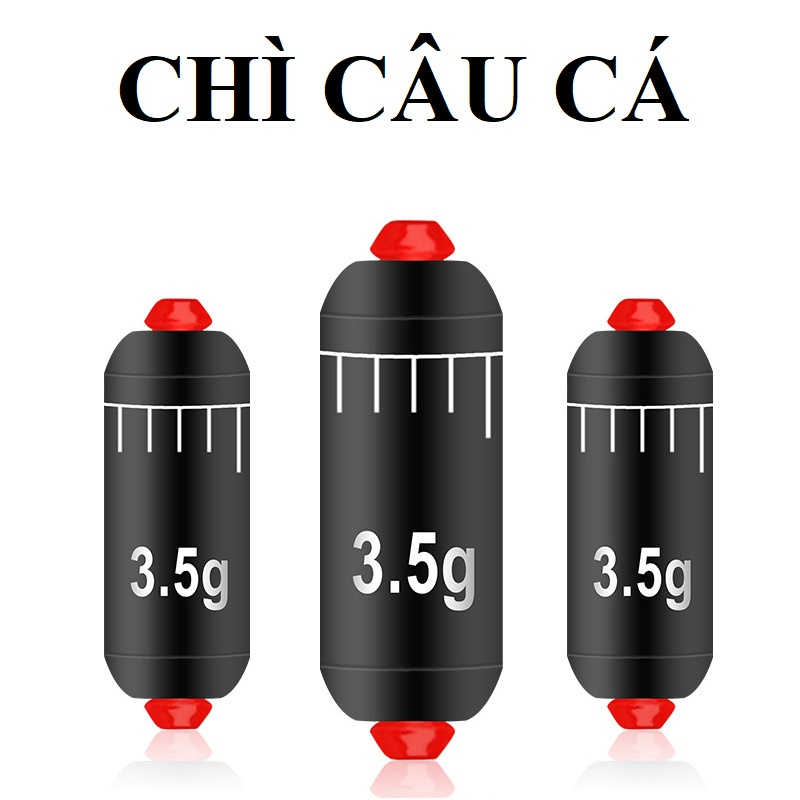 Chì lá câu cá cuốn sẵn, chì câu đài