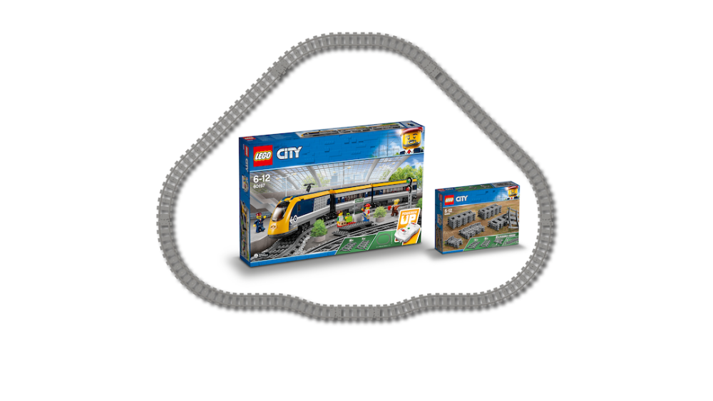 [100% chính hãng]  LEGO® 60205 City Tracks 5+ Đồ Chơi Lắp Ráp lego