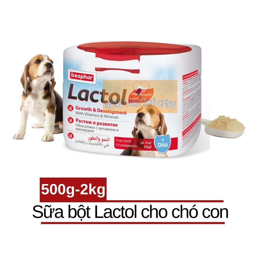 Sữa Bột Cho Chó Con BEAPHAR LACTOL PUPPY MILK (Hà Lan) - [Nông Trại Thú Cưng]