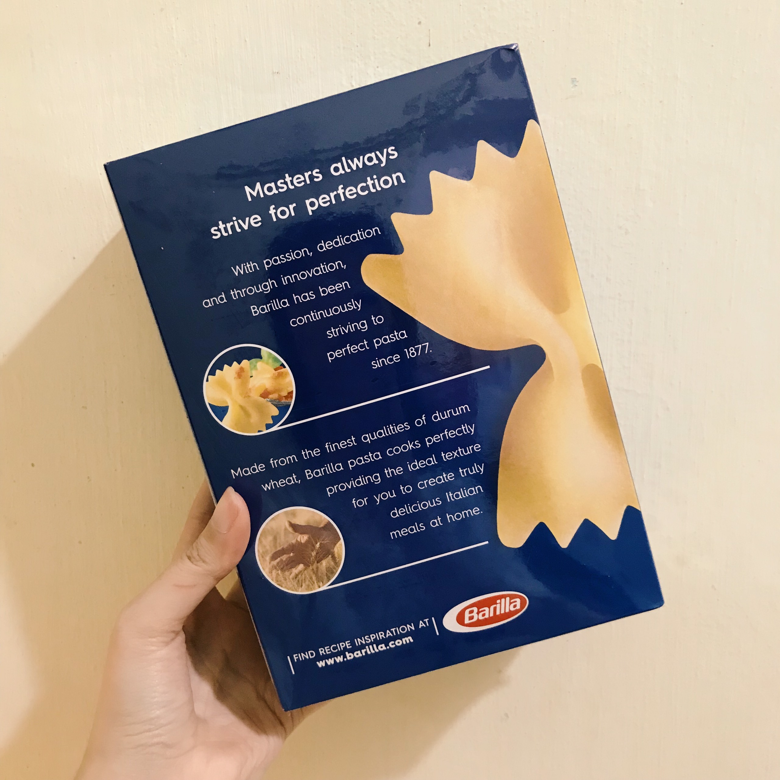 Mì nui Barilla Farfalle 500g