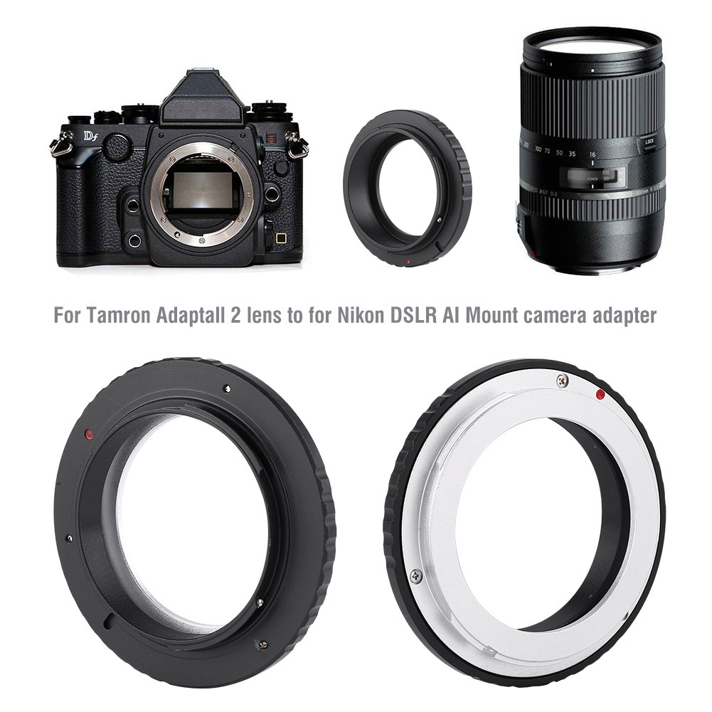 Tamron-ai lens adapter ring vbestlife metal lens mount ring for tamron lens to nikon dslr ai mount camera 31g - black
