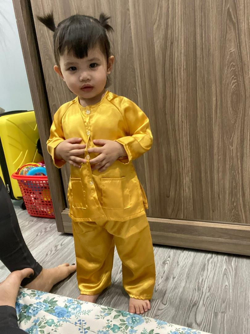 Bộ quần áo bà ba trẻ em bé trai bé gái ( ĐỦ SIZE- ảnh thật- chất lụa siêu mát nhiều màu sắc )