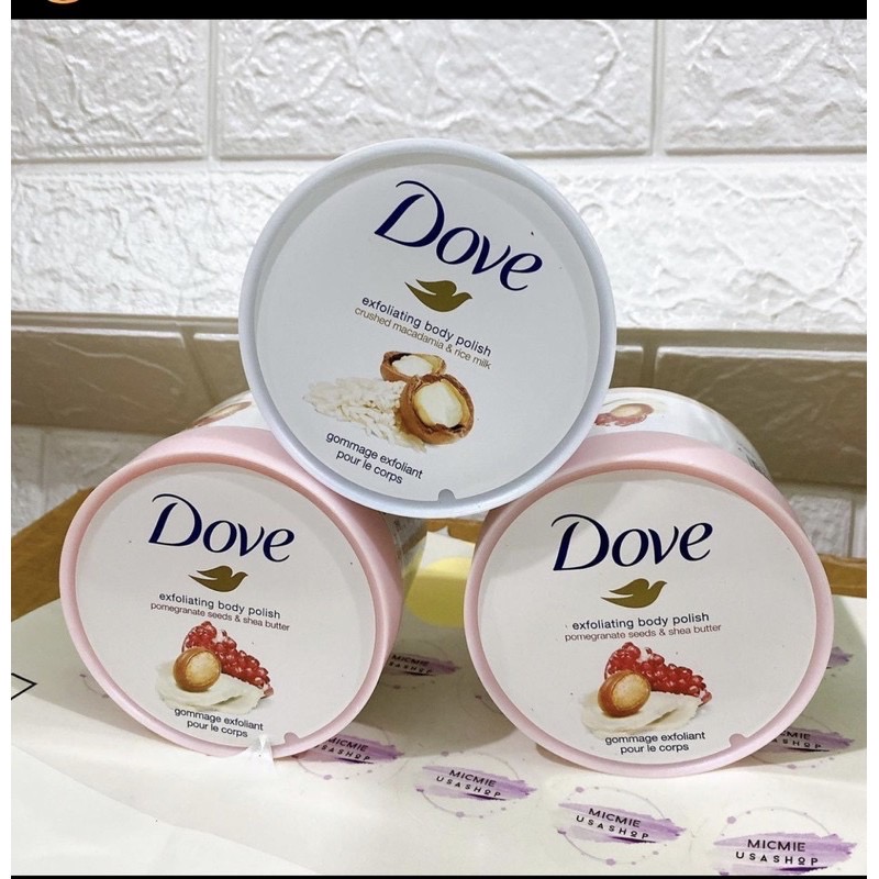 TẨY TẾ BÀO CHẾT BODY DOVE