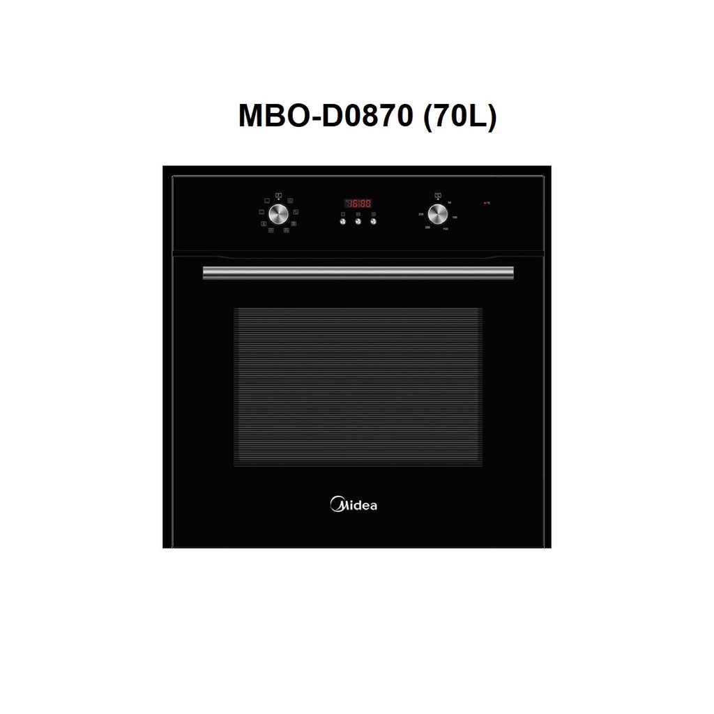 MIDEA BUILT IN OVEN 70L MODEL MBOD0870 Lazada