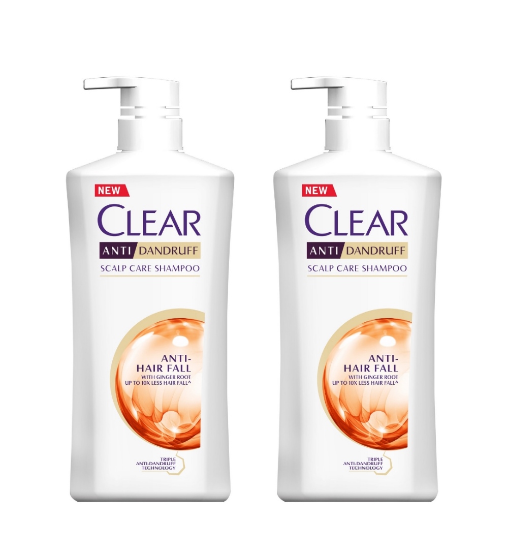 Bundle Of 2 Clear Women Anti Dandruff Anti Hair Fall Shampoo 650ml Beauty Language Lazada Singapore