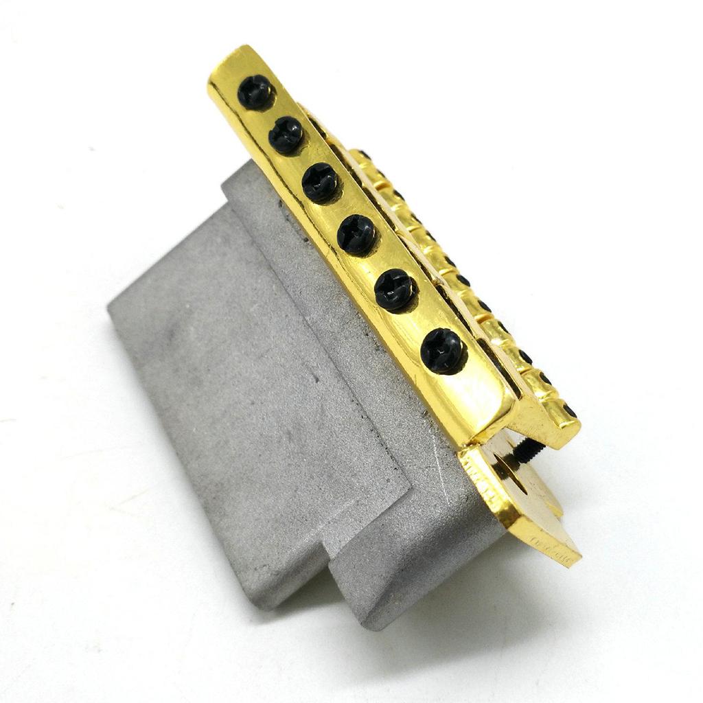 BNGUITAR 6 Strings Guitar Bridge for ST Guitar Standard Set Parts Replacement Durable
