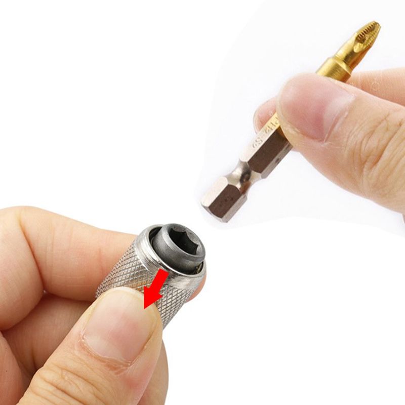 [TM Store]💖[HOT SALE]🎈🎈 Convenient SDS Socket Adapter 1 4'' Hex Shank Screwdriver Holder Drill Bits Adapter Converter for Drill Bits