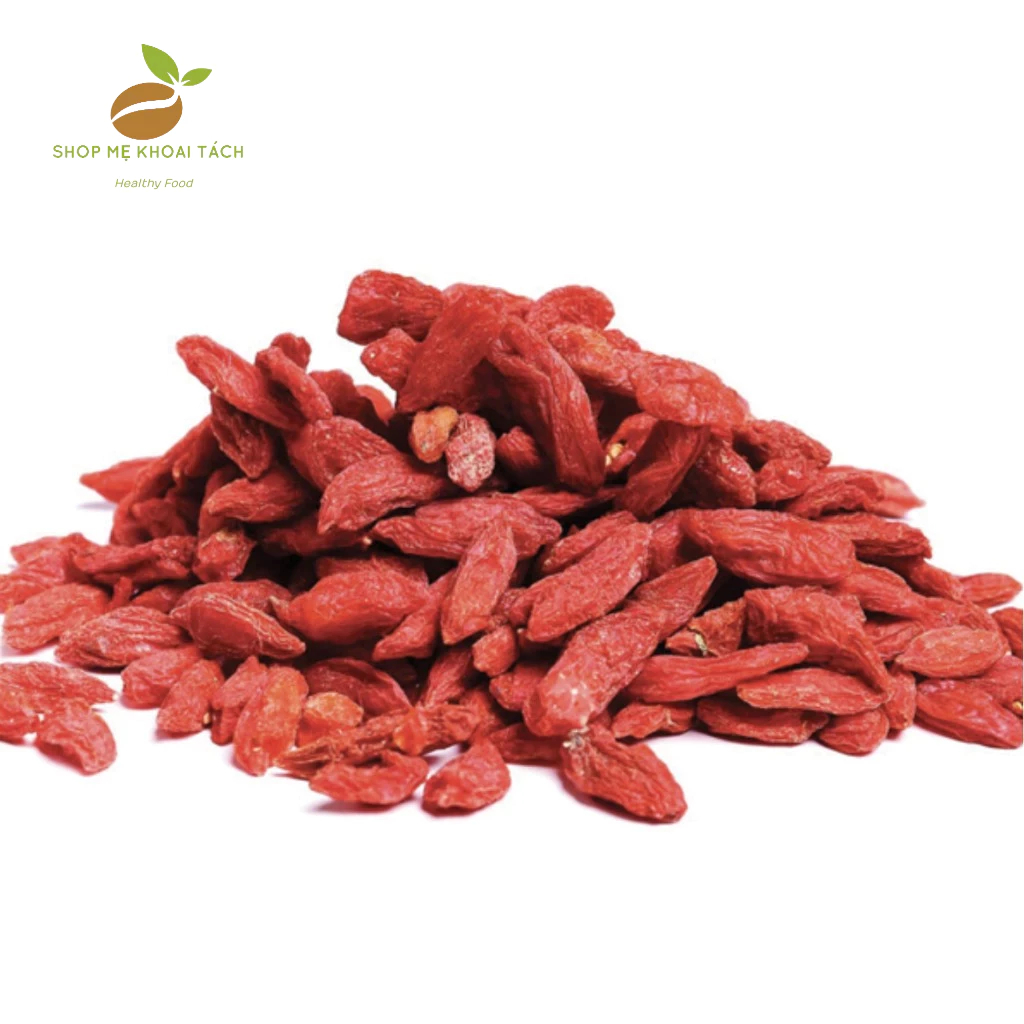500G KỶ TỬ ĐỎ ( CÂU KỶ TỬ - KỶ TỬ CÂU , KỲ TỬ LOẠI 1 SẤY KHÔ, SẠCH), QUẢ TO , ĐỎ ĐỀU, SẠCH