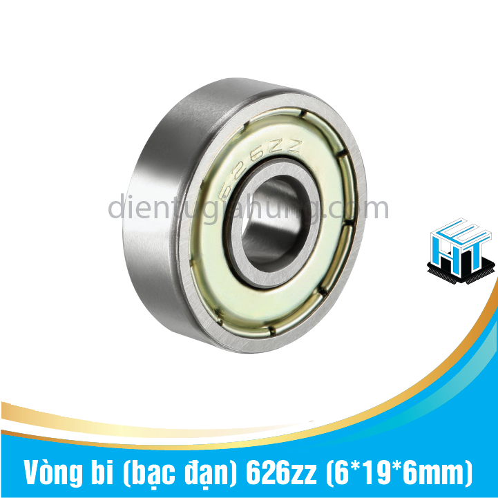 Combo 2 cái Vòng bi (bạc đạn) 626zz (6*19*6mm)(1 cặp)