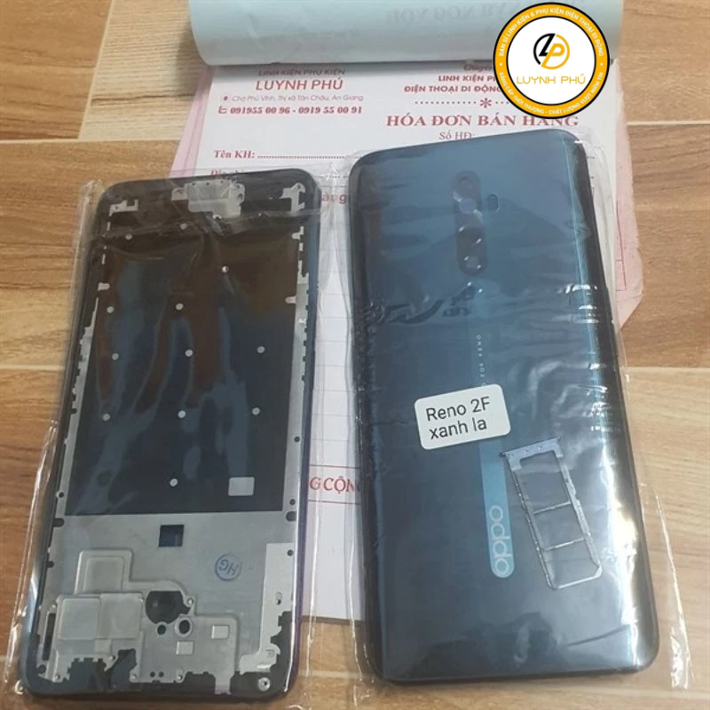 Vỏ Oppo reno 2F có khay sim khung sườn
