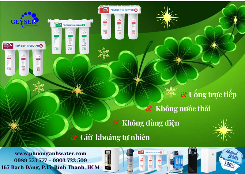 Máy lọc nước Nano Geyser Ecotar 2