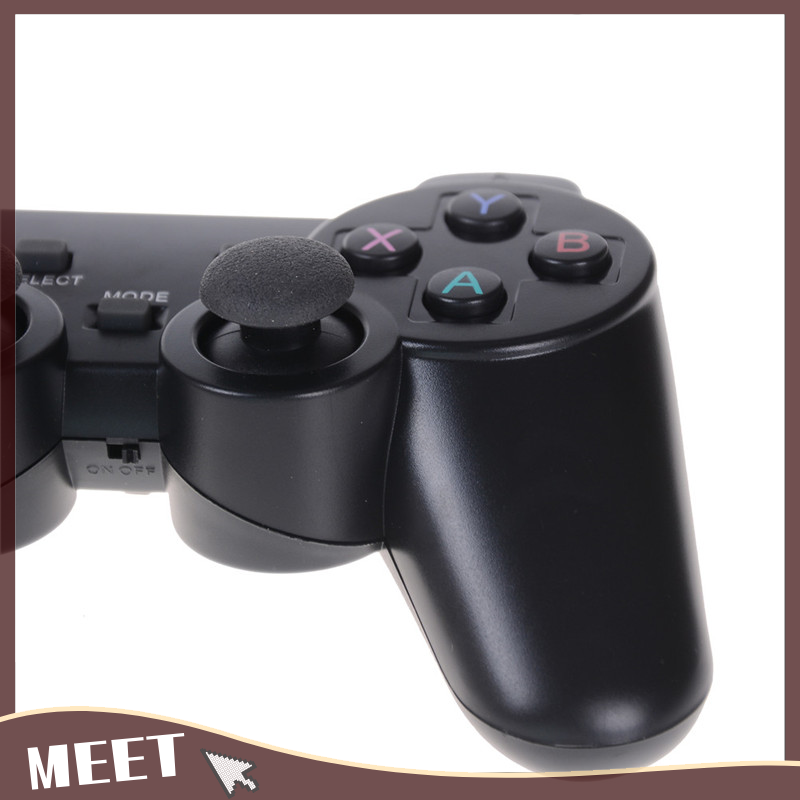 🟠🟡 MEET🟢🔵 Tay cầm chơi game điều khiển cần điều khiển kép không dây 2.4GHz Tay cầm chơi game cho PS3 PC TV Box