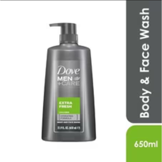 DOVE MEN+ CARE Sport Fresh Body & Face Wash 650ml OilControl 100g