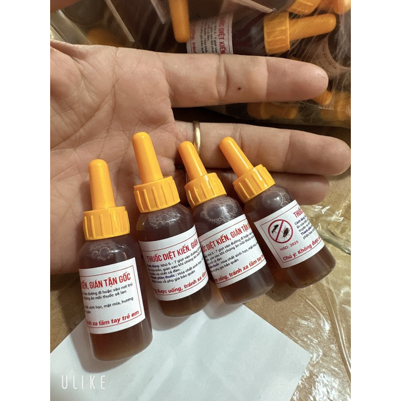 COMBO 10 Lọ thuốc diệt kiến gián tận gốc