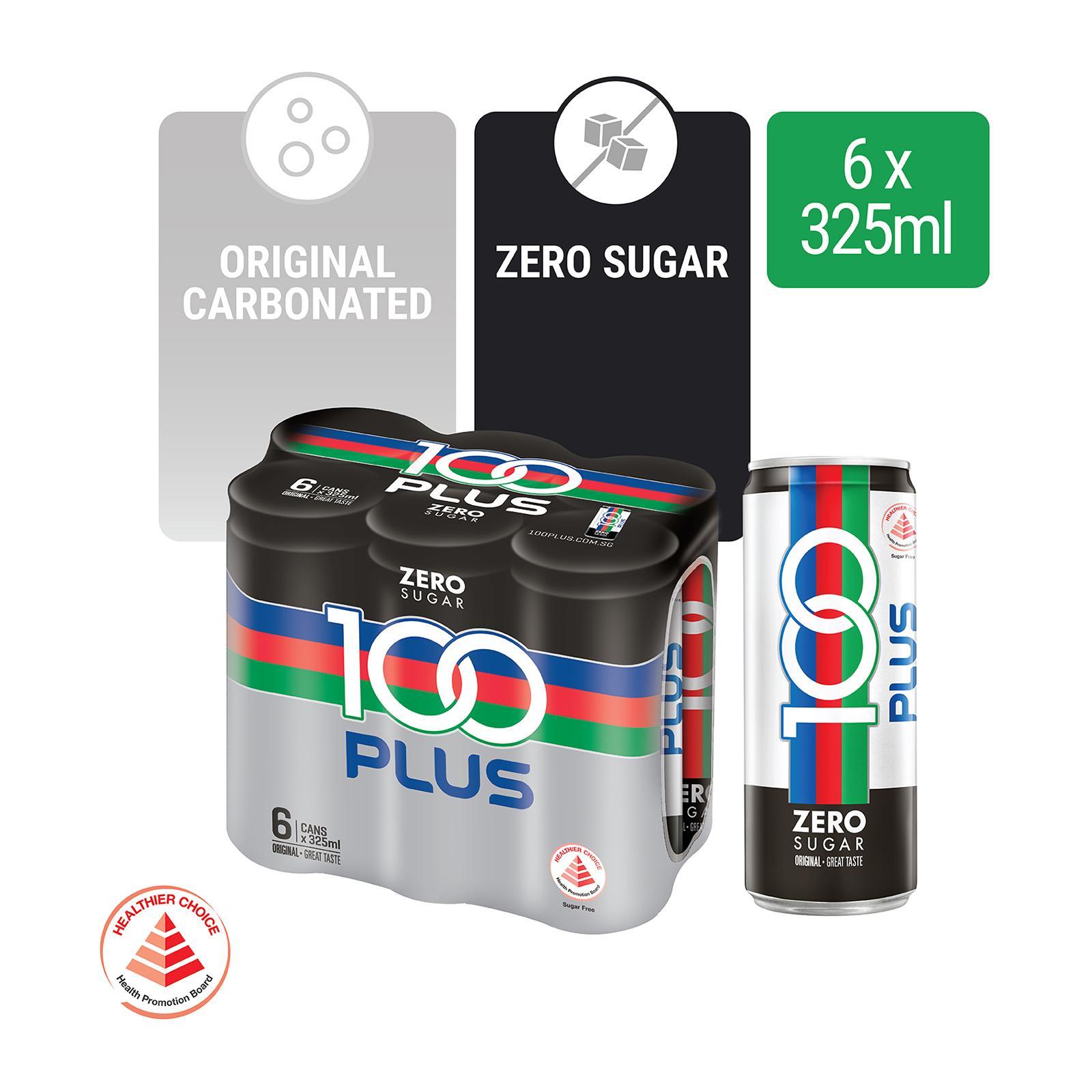 100PLUS Zero Sugar Isotonic Drink 325ML x 6 Lazada Singapore