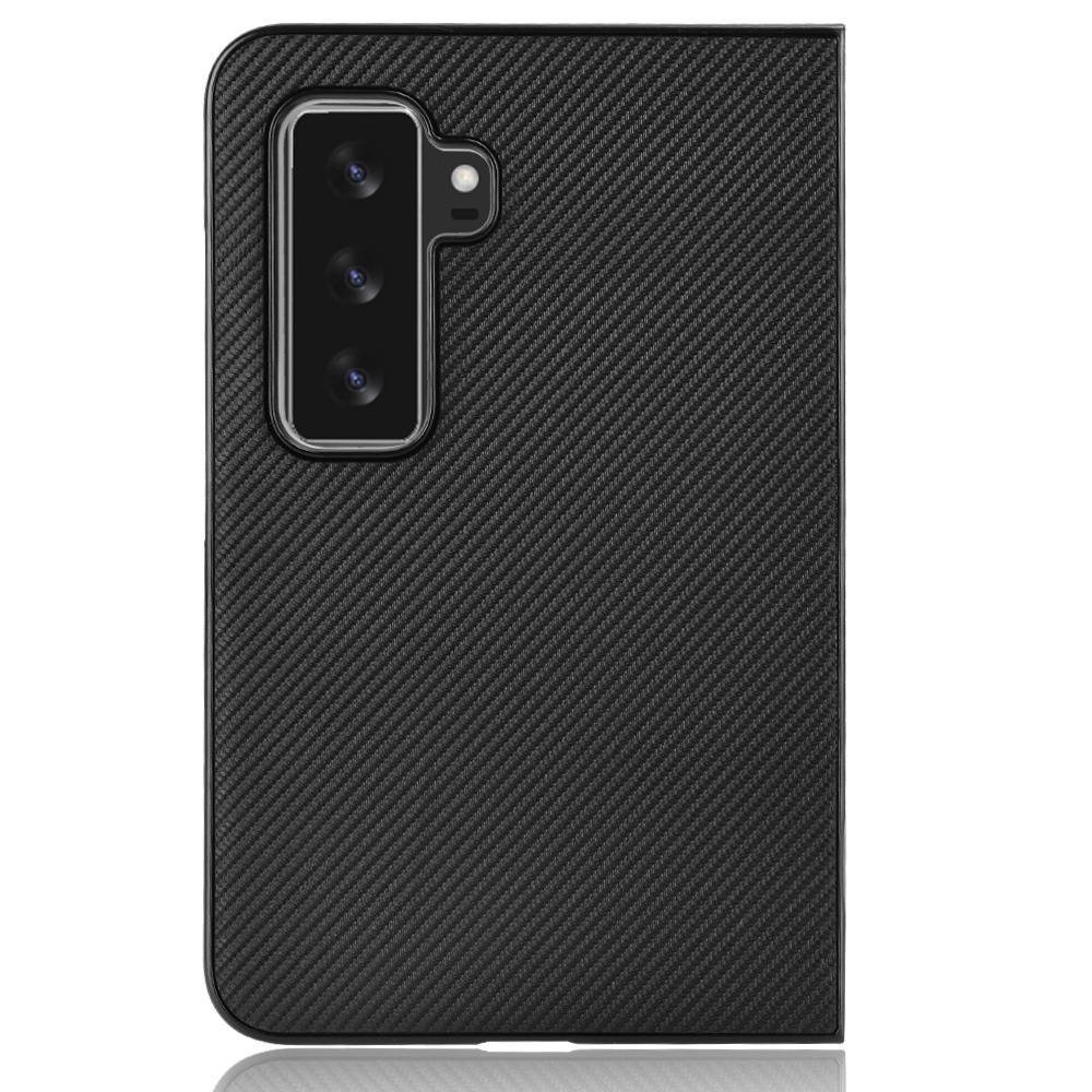 Cho Microsoft surface Duo 2 duo2 trường hợp sợi Carbon sang trọng mỏng chất liệu da PU trường hợp cho Microsoft surface Duo 2 vỏ điện thoại