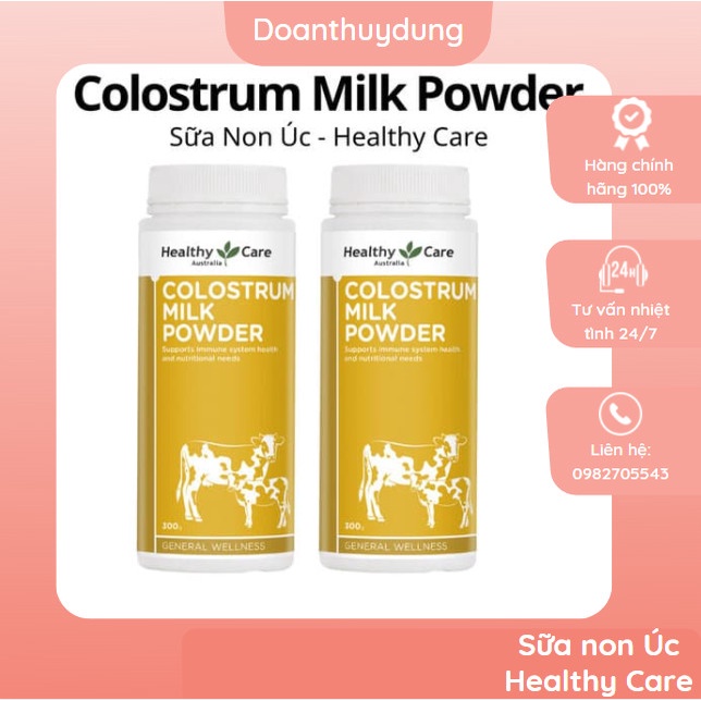 Sữa non healthy care colostrum 300g của úc date 1/2026