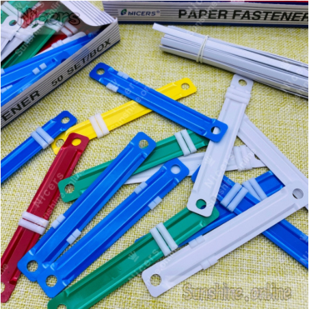 Prince Plastic Paper Fastener | 10Box