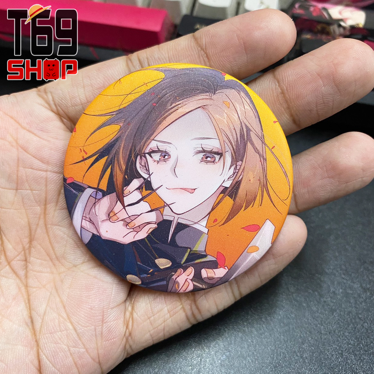 [8 mẫu] Huy hiệu anime Jujutsu Kaisen (Size 5.8cm) [T69 Shop]