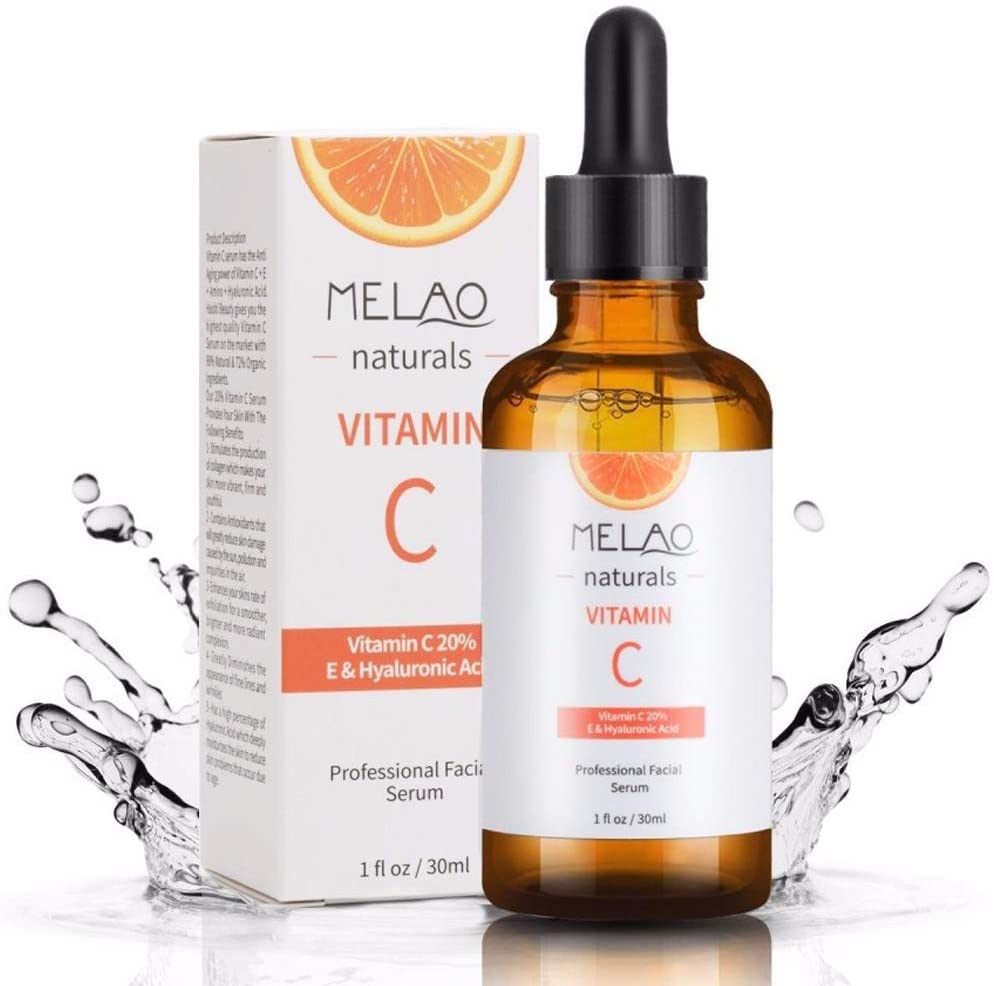 Melao Vitamin C Hyaluronic Acid Shrink Pore Face Serum Moisturizing Essence Anti Aging Anti Oxidant Dry Skin Care Lazada Singapore