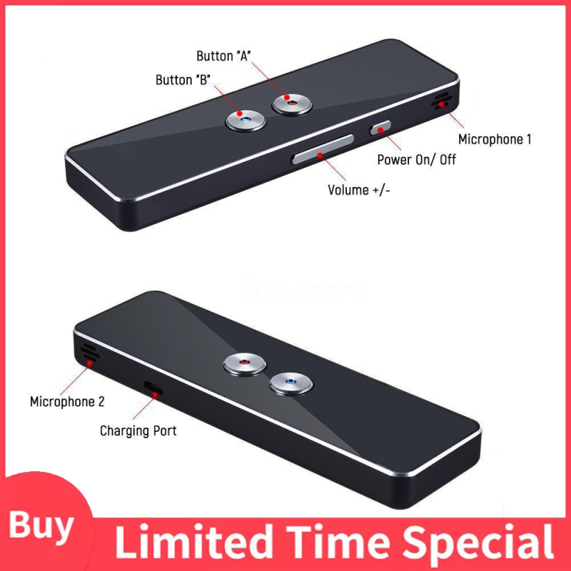 Smart Translator Intelligent Speech Translation Machine Simultaneous Translation 40 Language For Interpreter Tourism