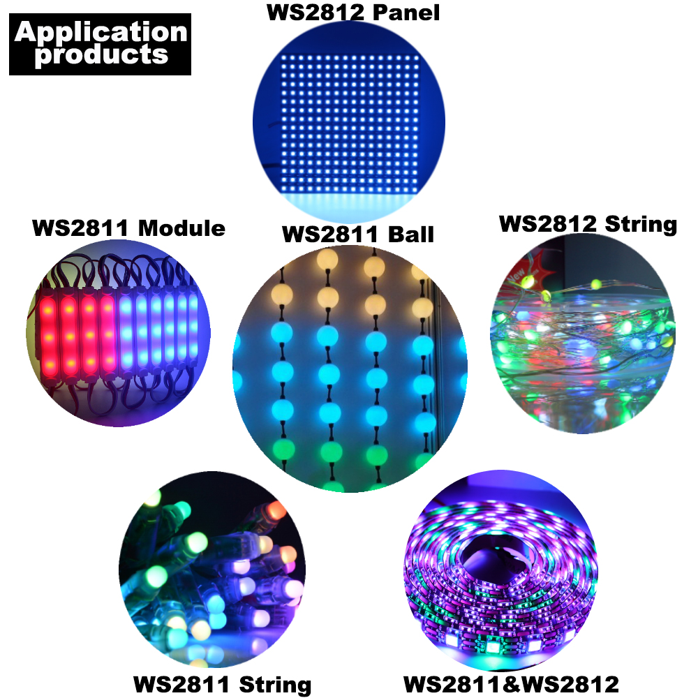 Ws2811 Ws2812b Led Pixel Strip Controller Mini 3keys 14/17/21keys Usb ...