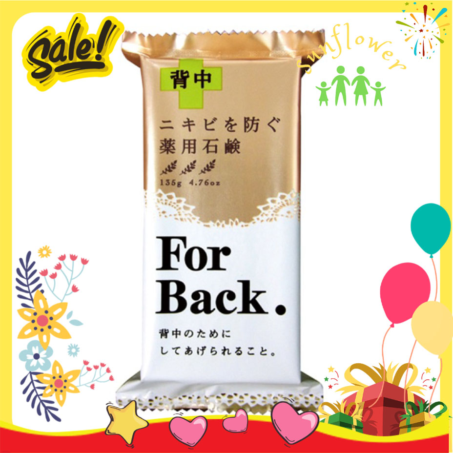 Xà phòng giảm mụn lưng For Back của Nhật Bản