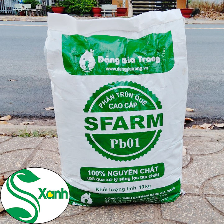 Phân trùn quế Sfarm Nguyên Chất 100%