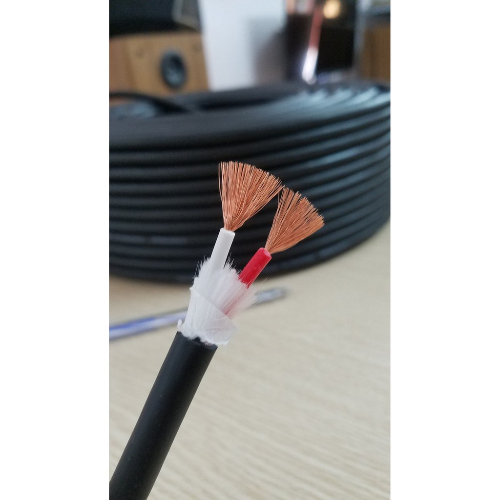 Dây loa Sommer 2 lõi đồng nguyên chất 2 x 2.5mm