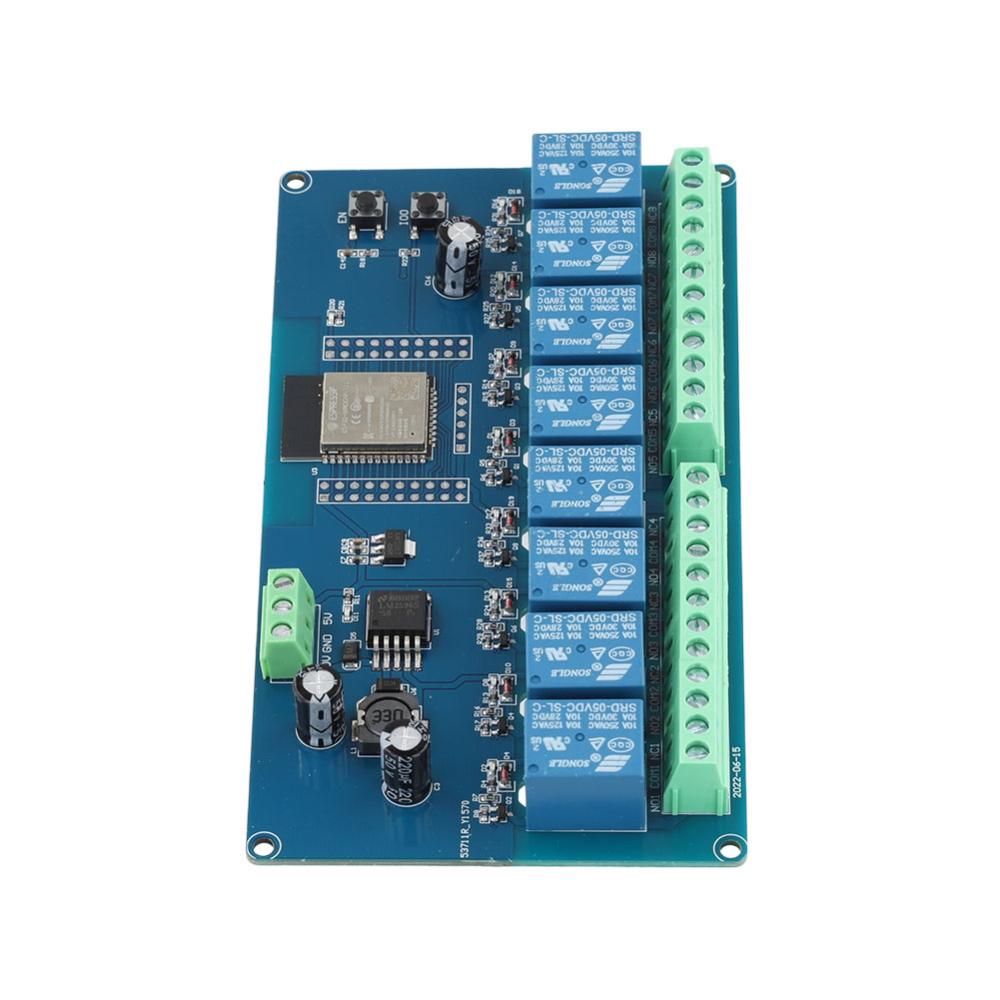 【ANENG】ESP32 WIFI Bluetooth-compatible BLE Relay Module 1/2/8 Channel Power Supply Module ESP32-WROOM Development Board