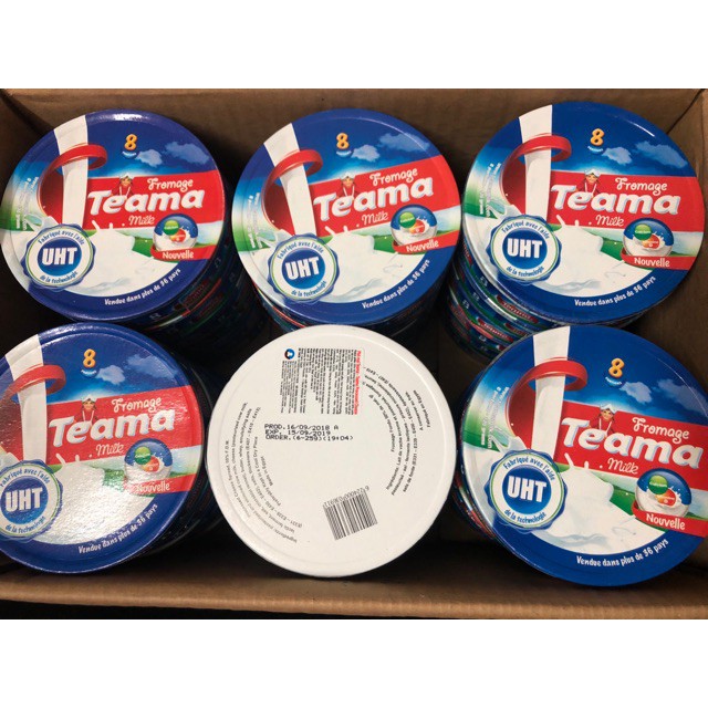 Phô Mai Teama 240gr - 16 Miếng - Nhập khẩu Ai Cập