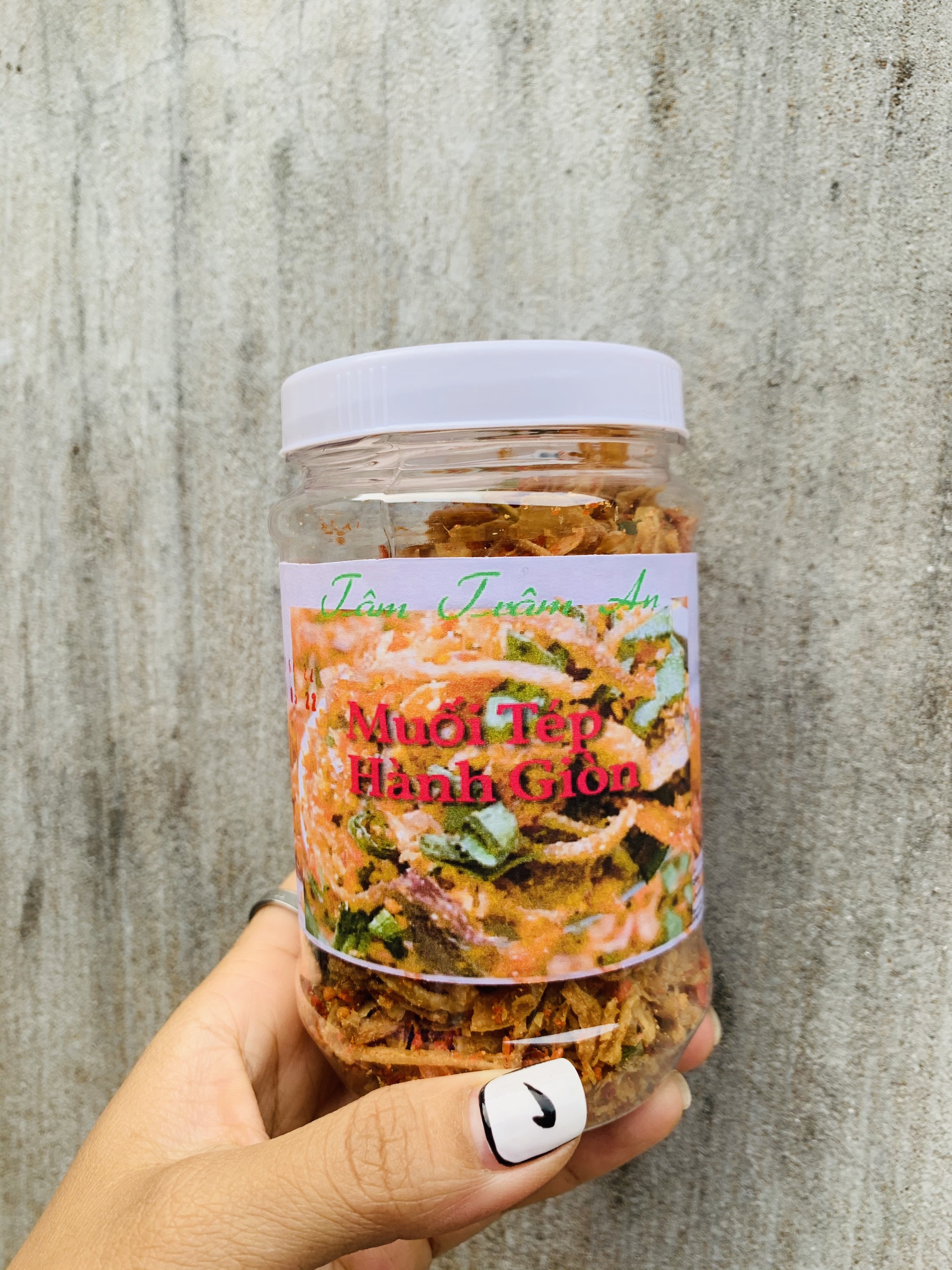 Muối tôm tép hành giòn 200g