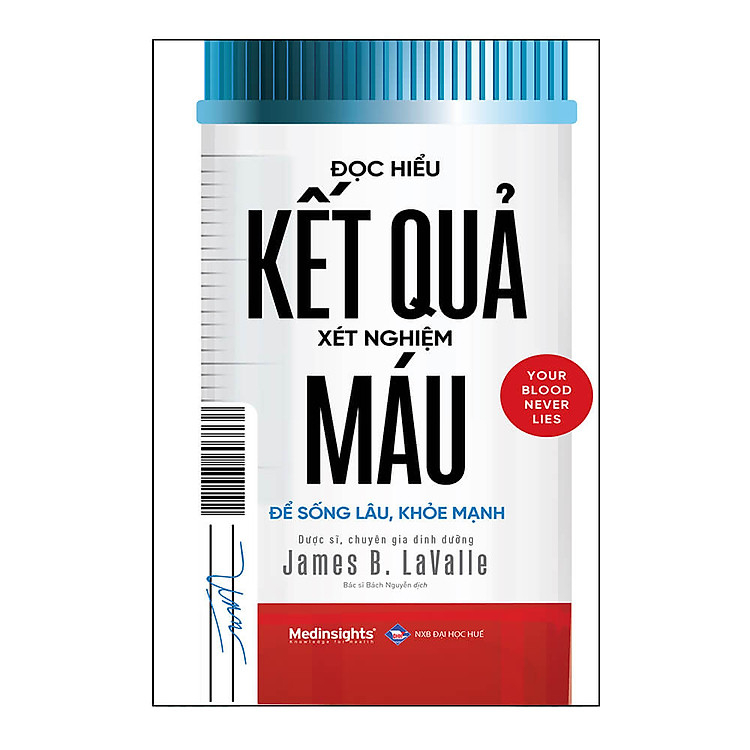 Sách - đọc hiểu kết quả xét nghiệm máu