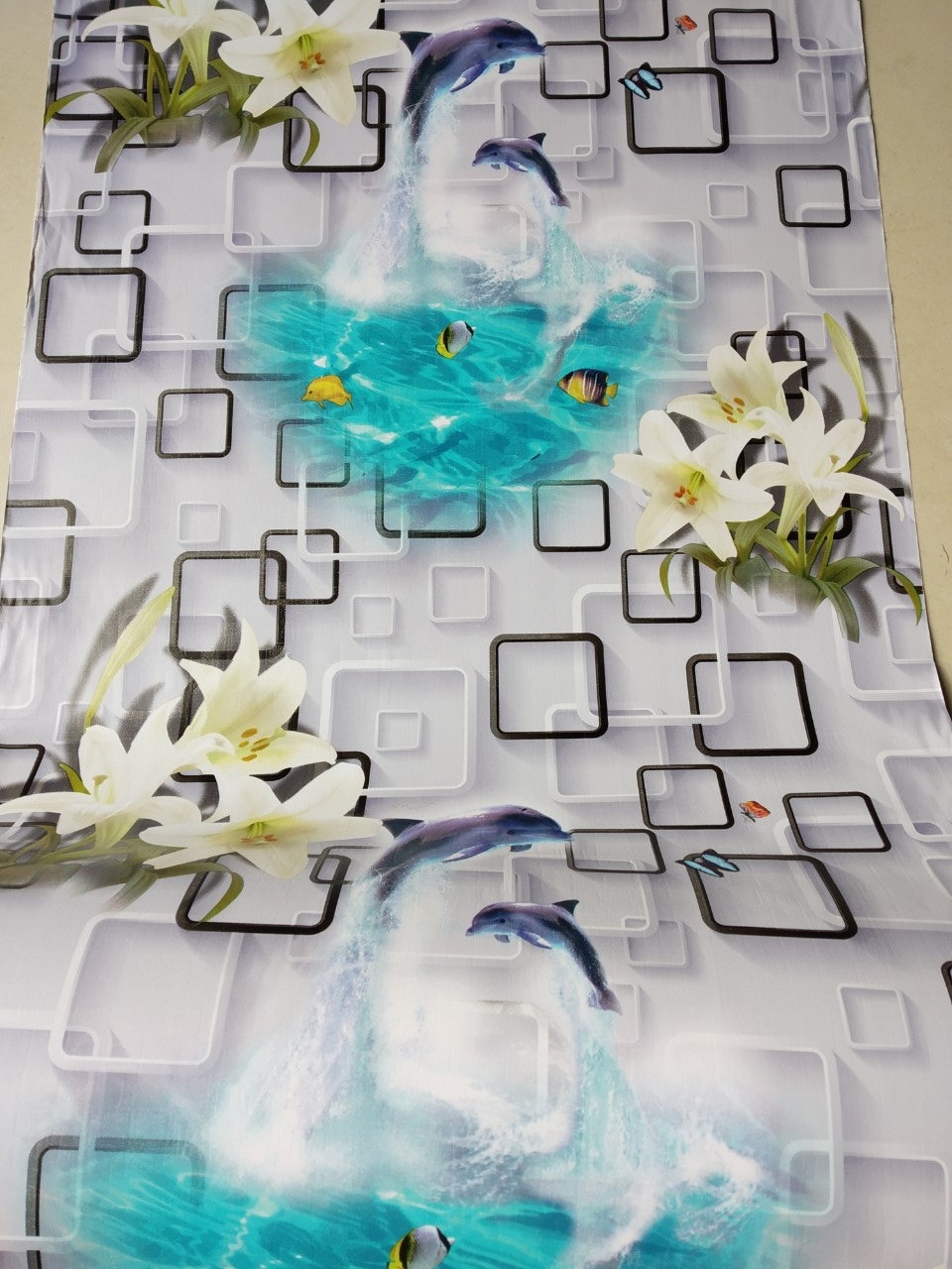 Cuộn 5m decal giấy dán tường rừng trúc 3D khổ 45cm keo sẵn. Độ bền cao keo bám chắc tuổi thọ giấy lâu.