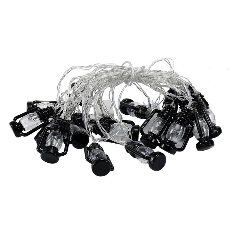 Dây Đèn Chai Dầu Hỏa 10LED Đèn Lồng LED Vòng Hoa Cổ Tích Dây Đèn Chạy Bằng Pin Trang Trí Trong Nhà Ngoài Trời Gia Đình