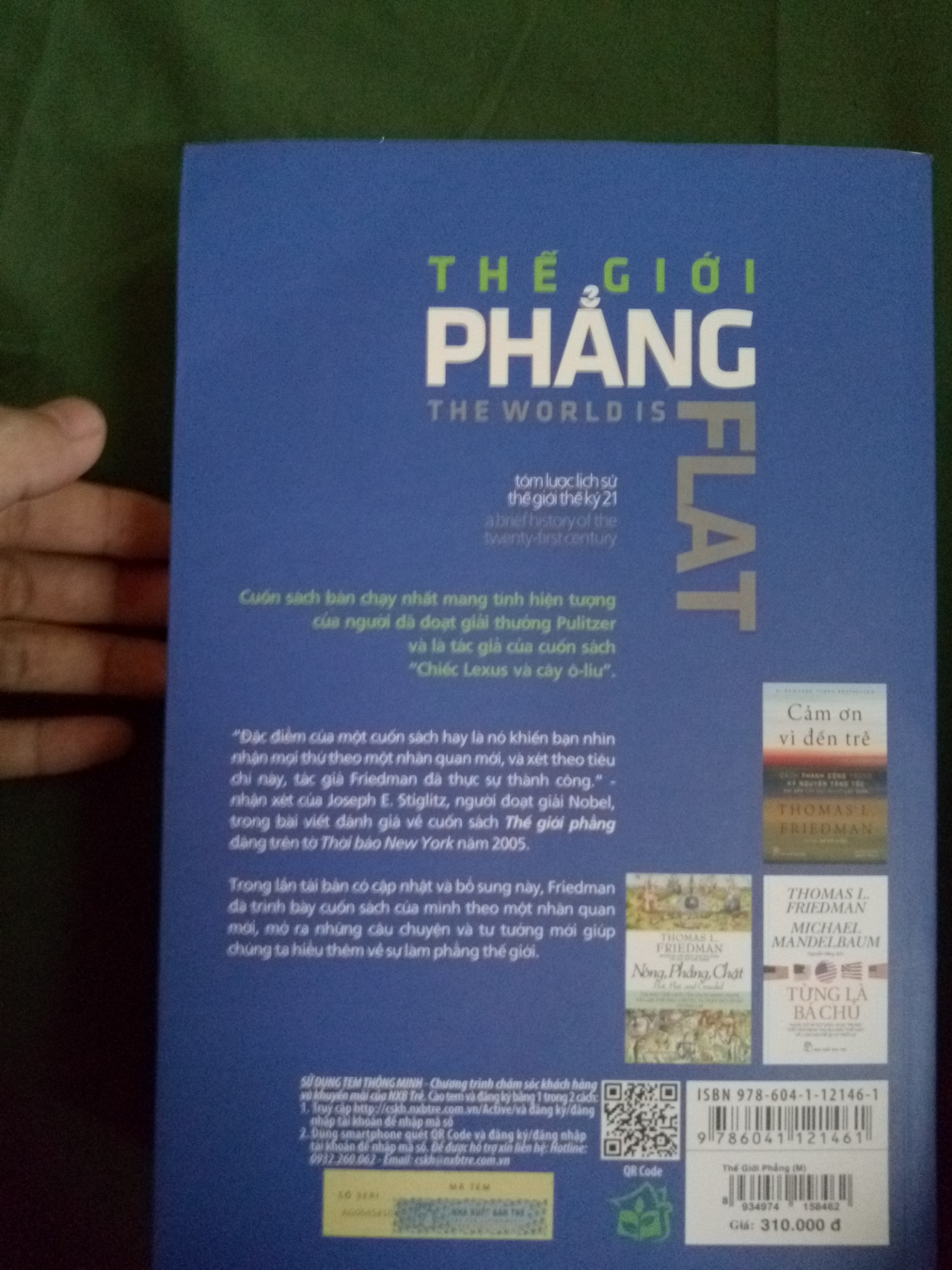 Sách - Thế Giới Phẳng (Tái Bản) - Tặng kèm bookmark