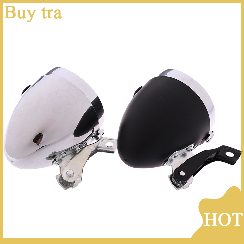 [Buytra] 3 đèn LED phía trước xe đạp cổ điển đèn pha đèn Pin cổ điển
