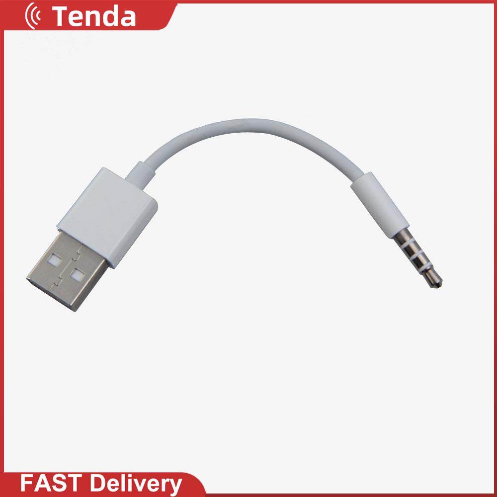 Charger data usb 3.5mm sync audio cable for ipod shuffle 3rd 4th gen