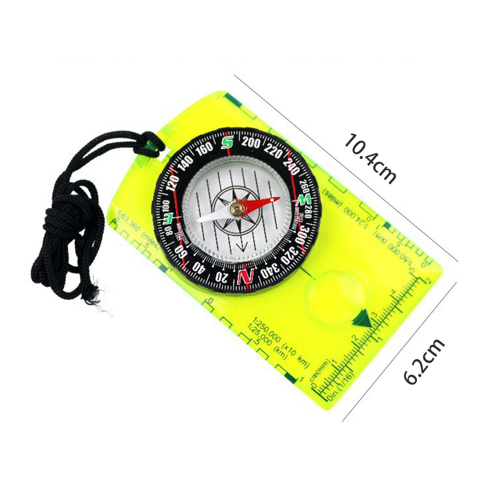 La Bàn Định Hướng không thấm nước la bàn không thấm nước xách tay orienteering Bộ com-pa cho chính xác Navigation 2 cái Kích thước nhỏ gọn độ nhạy cao dễ dàng để đọc cho các hoạt động ngoài trời